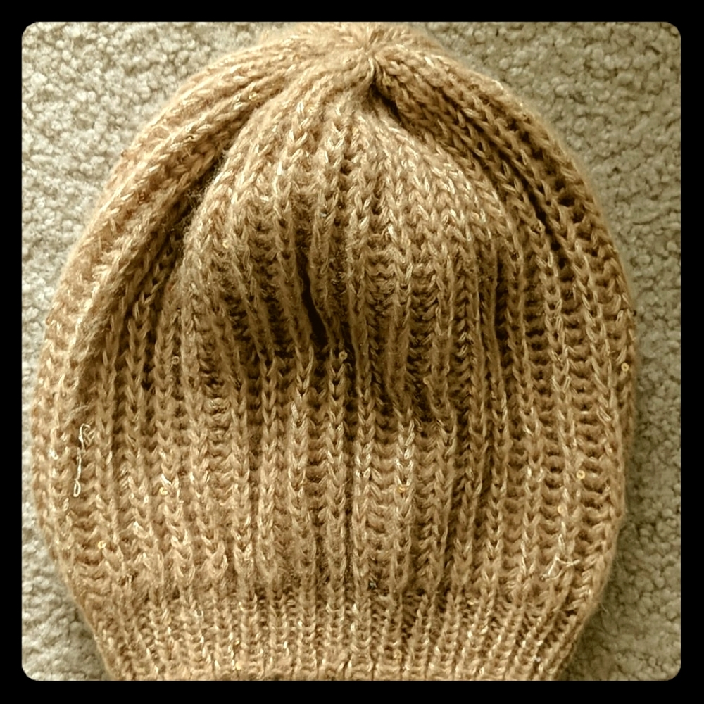 Gold Beanie